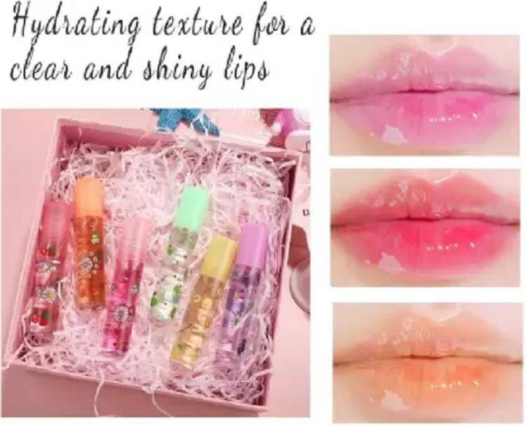 Amaryllis olor Change Crystal Jelly Lip Transparent Glass Lip Oil Price in India