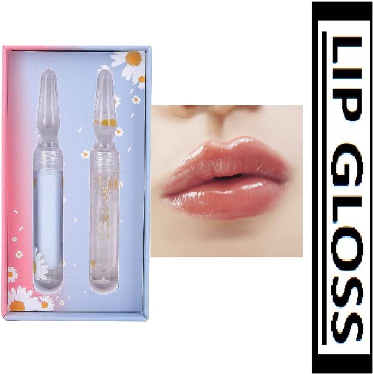 PRILORA NEW BEST GEL TRANSPARENT LIP GLOSS PERFECT PACK OF 2 Price in India