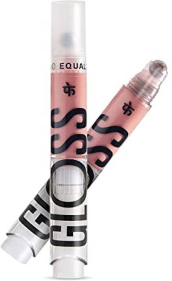 FAE Beauty Nude Pink High Shine Lip Gloss With Clickable Roller Ball Pen (Blossoming) Price in India
