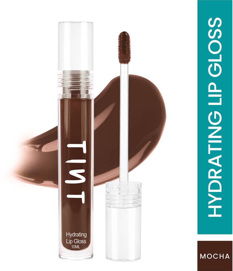 Tint Cosmetics Mocha Hydrating Lipgloss, Light Weight, Glossy Finish & Soft Creamy Liquid Price in India