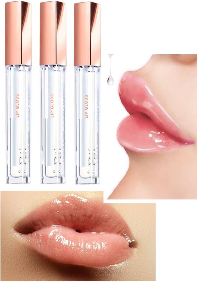 GULGLOW99 Transparent perfect lip gloss pair of three Price in India