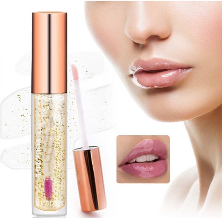 YAWI TRANSPARENT GOLD SPARKLE COLOR CHANGING LIP GLOSS Price in India