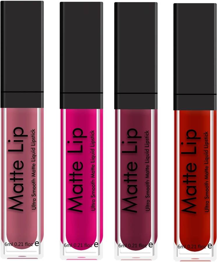 Facejewel Matte Me Super Shiny Lipgloss Waterproof & Smudgeproof Price in India