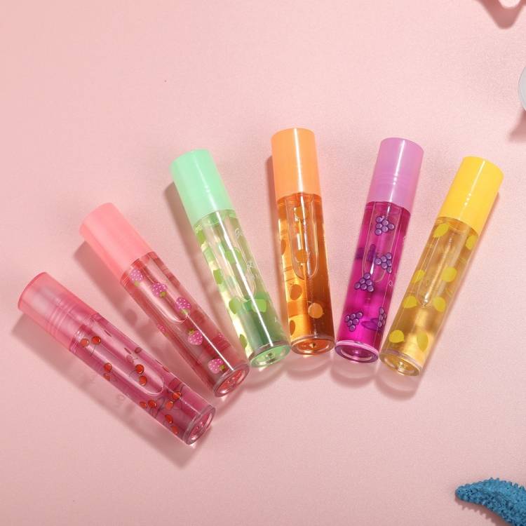 LILLYAMOR Ultra Soft Cute Fruit Lip Transparent Lip Gloss Price in India