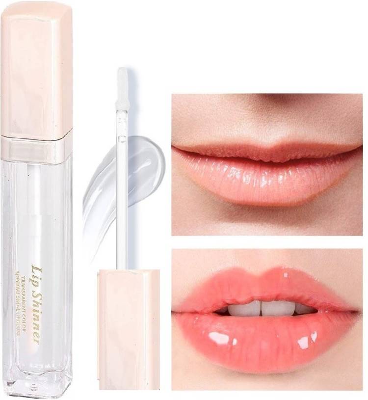 Yuency NEW LONG LASTING TRANSPARENT COLOR LIP SHINER WATER PROOF Price in India