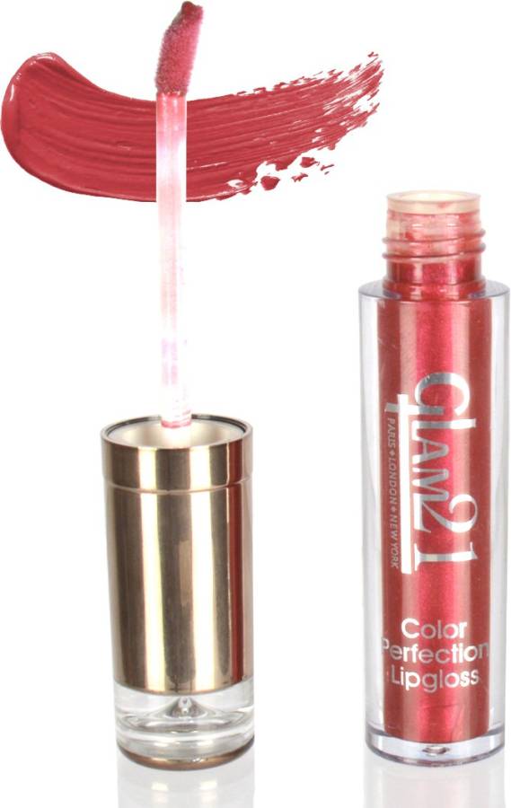 Glam21 Color Perfection Lipgloss,Plum Red-08 (8ml) Price in India