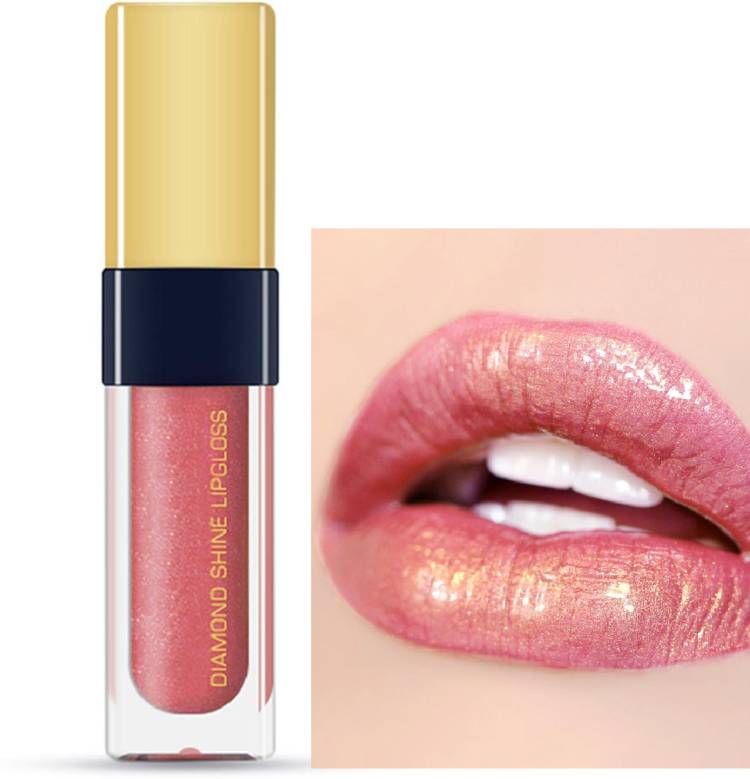 GABBU Diamond Shine Lip Gloss Lipstick for Glossy Effect Spring Glow Price in India