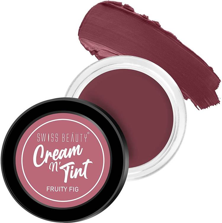 SWISS BEAUTY Cream n Tint Lip, Cheek and Eyelid Fruity Fig Price in India