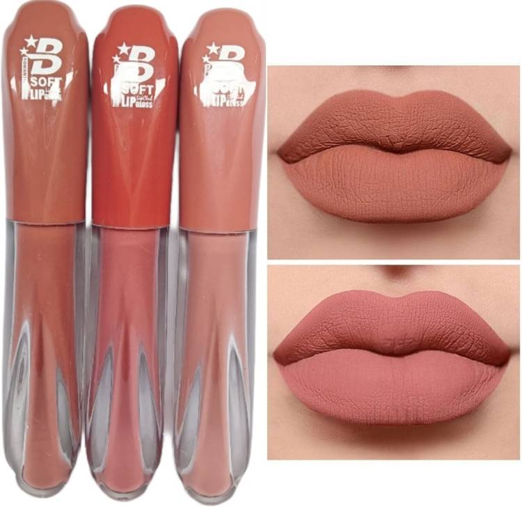 Facejewel Velvet Smooth Waterproof & Smudge Proof Liquid Matte Lipgloss Price in India