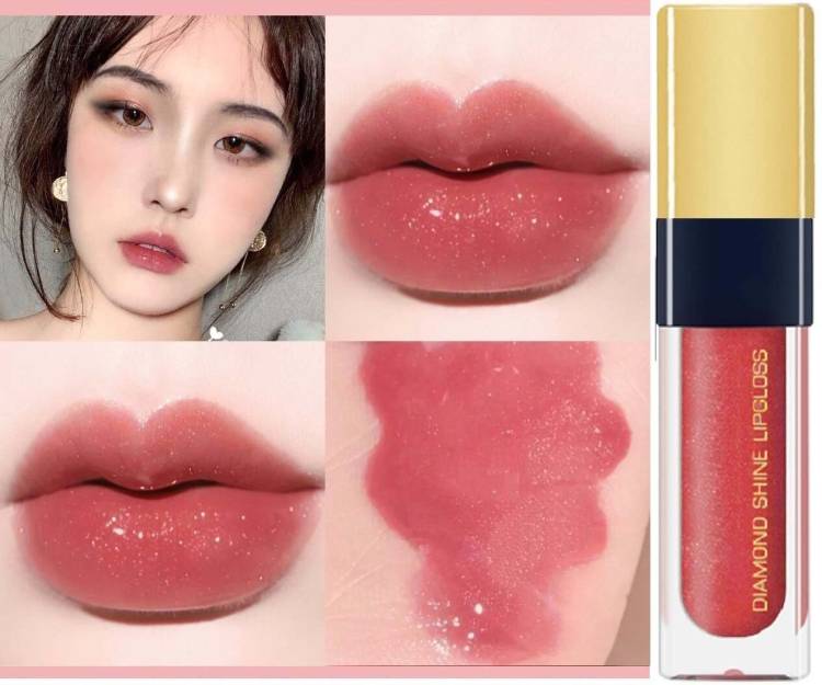 THTC Diamond Shine Lip Gloss for Glossy Effect, Transparent Lip Makeup P012 Price in India