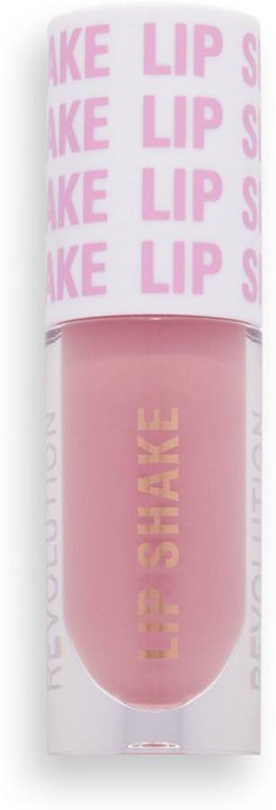 Makeup Revolution Lip Shake Sweet Pink Rose Gloss Smooth, Waterproof Long Lasting With Vitamin E Price in India