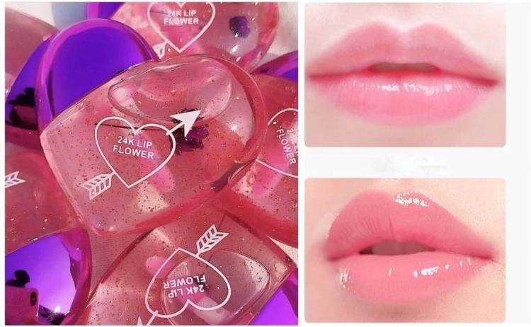 Ashyra Moisturizing and Hydrating Heart Shaped Lip Gloss Tint for Dry and Chapped Lips Price in India