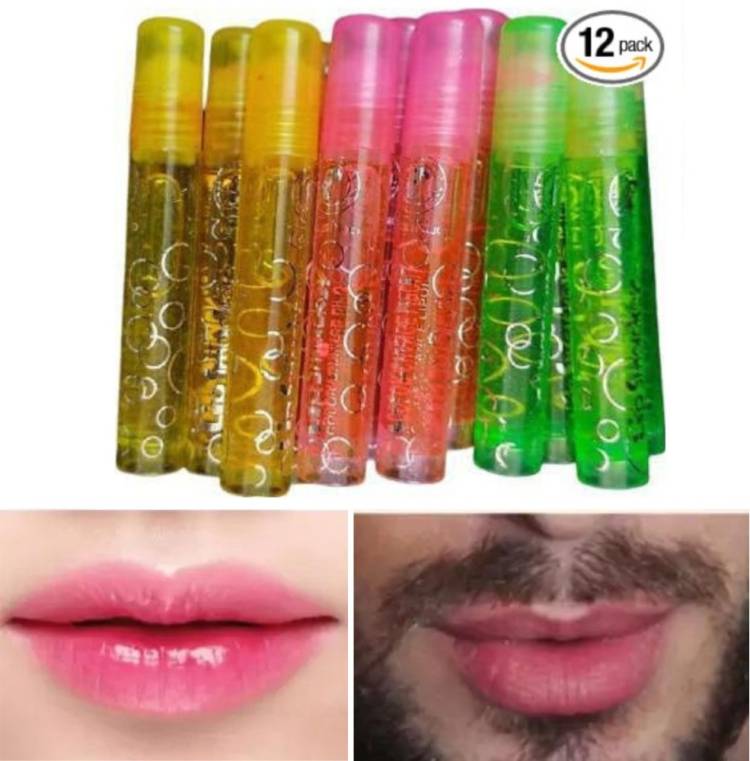 Hidden Beauty Color Change Lip Gloss Shining, Moisturizing & Glossy (Pack of 12) Price in India
