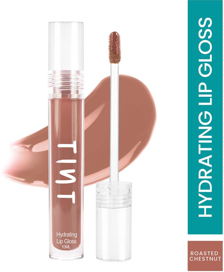Tint Cosmetics Roasted Chestnut Hydrating Lipgloss, Light Weight, Glossy Finish Soft Liquid Price in India