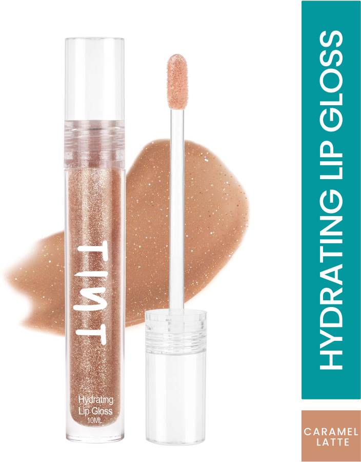 Tint Cosmetics Caramel Latte Hydrating Lipgloss, Light Weight, Shimmer Finish Soft Liquid Price in India