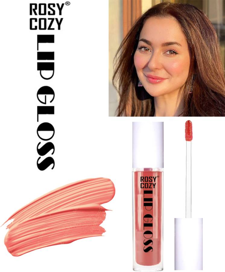 faiza khan ROSY COZY Lip Gloss Bare Lightweight LongLasting NonSticky transparent hydratin Price in India