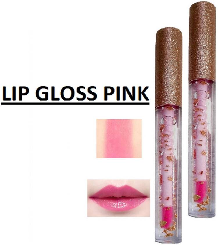 PRILORA LIP GLOSS NATURAL LOOK BEST PINK PACK OF 2 Price in India