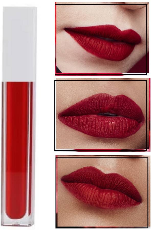 JANOST HD Long Lasting Liquid Lipstick Red Price in India