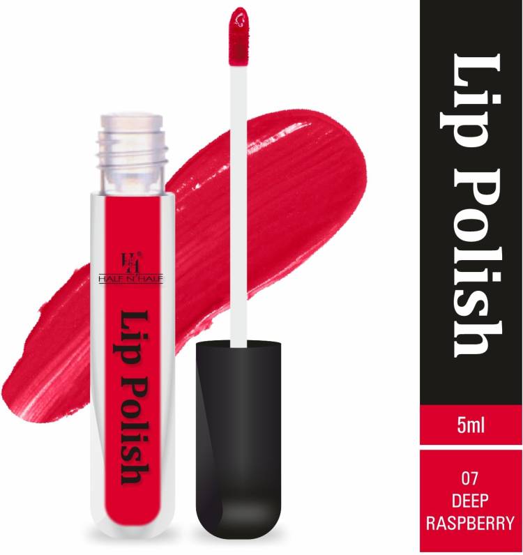 Half N Half Lip Polish Liquid Matte Lipstick, Deep Raspberry-07 (6ml) Price in India