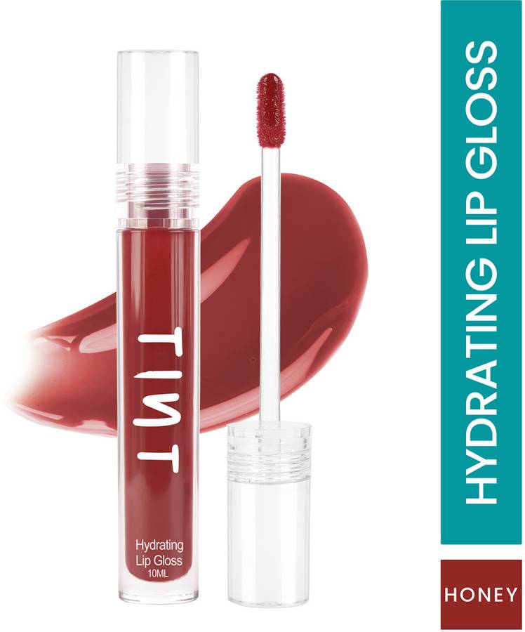 tint cosmetics Honey Hydrating Lipgloss, Light Weight, Glossy Finish & Soft Creamy Liquid Price in India