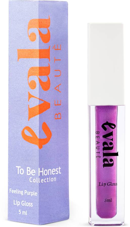 Evaana Wellness Evala Beaute Feeling Purple Lip Gloss Price in India