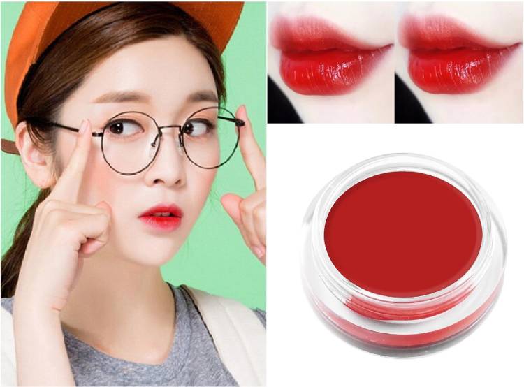 YAWI Tinted Lip Balm For Girls - Lip Tint Cheek Blush For Women Red Color Price in India