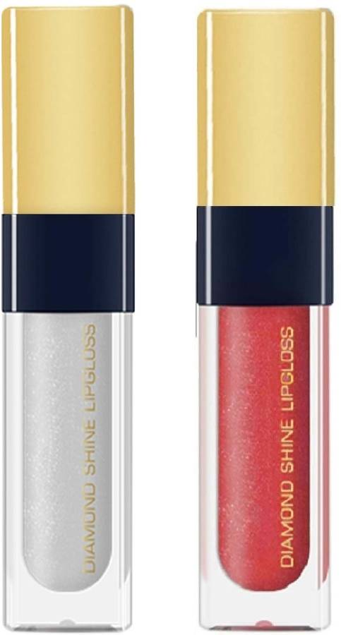 THTC Diamond Shine Lip Gloss for Glossy Effect, Transparent Lip Makeup Glosses Price in India