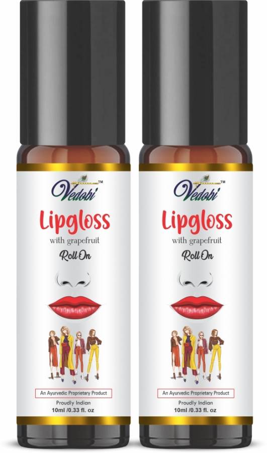 VEDOBI Lip Gloss Waterproof | Lip Gloss Combo | Grapefruit | 20 ML | Health And Wellness Product Price in India