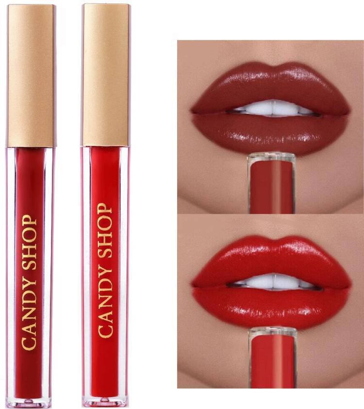 Candy Shop Made To Last-Matte Moisture Lip Collection, Non-Transfer, Pack of 2 Price in India