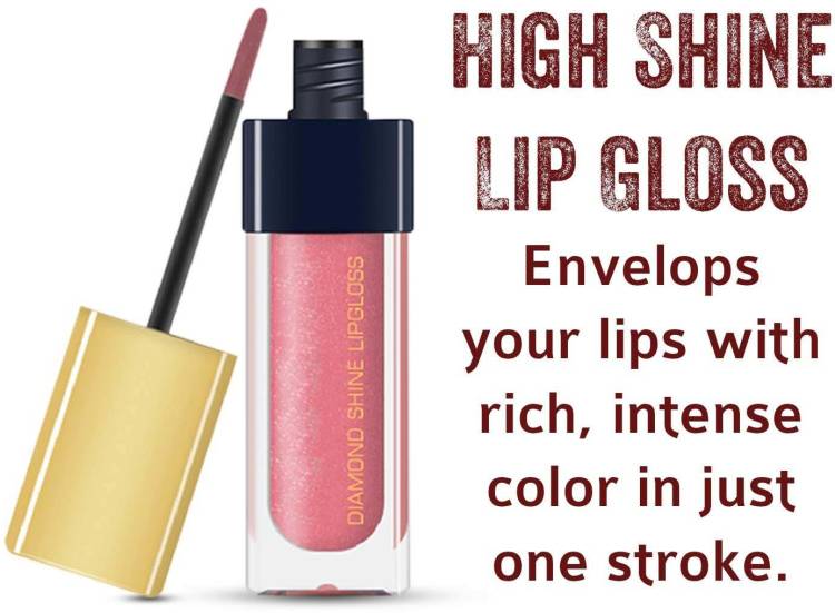 imelda HIGH SHINE HIGH QUALITY DIAMOND LIP GLOSS Price in India