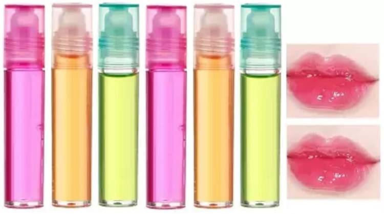 Amaryllis HD Transparent Pink Lip Oil Moisturizing Mirror Lip Gloss Price in India