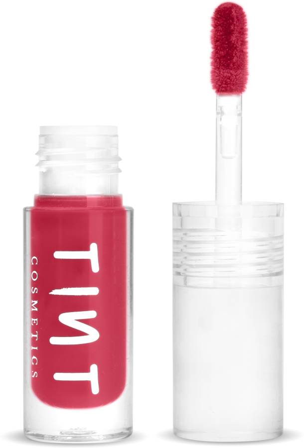 Tint Cosmetics Berry Pink Hydrating Liquid Lipgloss, Light Weight, Glossy Finish & Soft Creamy Price in India