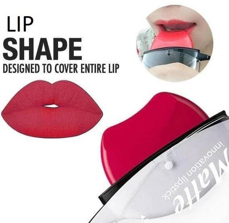 JANOST Lip Shape Apple Design,Waterproof,Long Lasting, Non Sticky-Moisturizing Lipstick Price in India