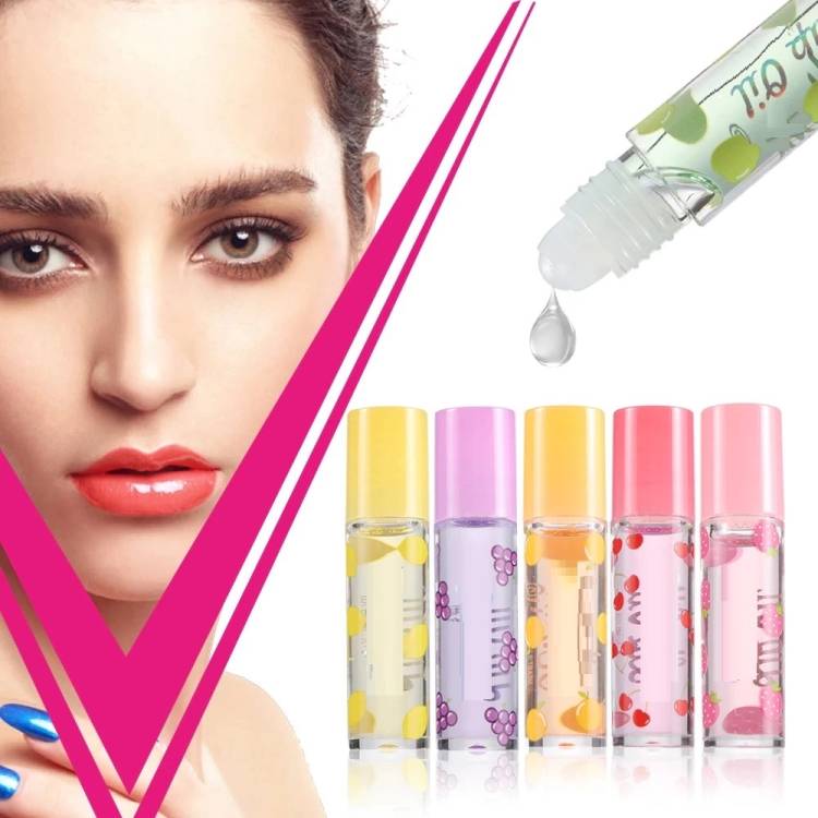 LILLYAMOR Cute Fruity Lip Transparent Lip Glossy Pack Of 6 Price in India