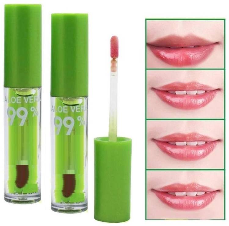 Arcanuy WATER PROF & LONG LASTING GREEN LIP GLOSS Price in India