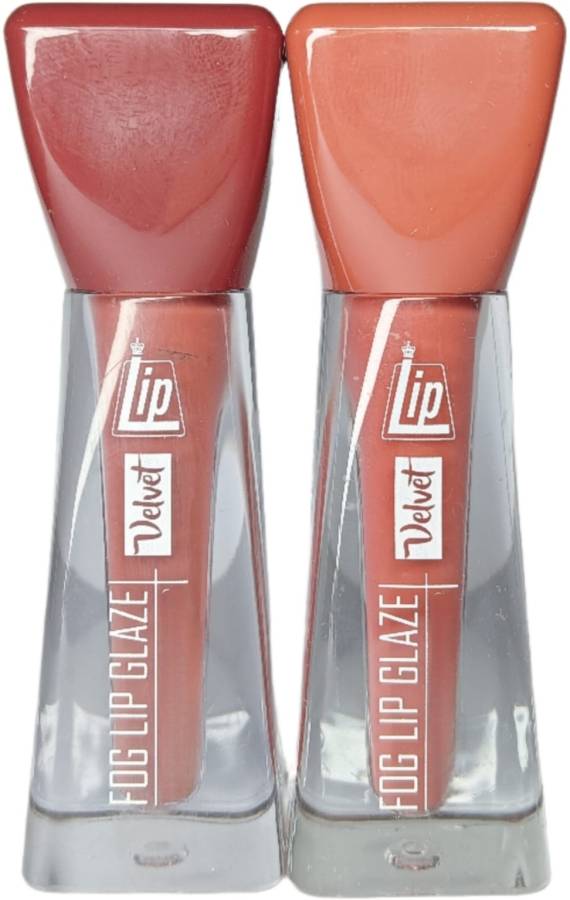 Facejewel Long Lasting Velvet Liquid Matte Lipgloss Pack Of 2 Price in India