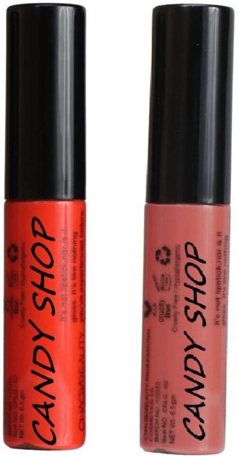 Candy Shop Soft Matte Lipstick lip gloss Pack of 2 Price in India