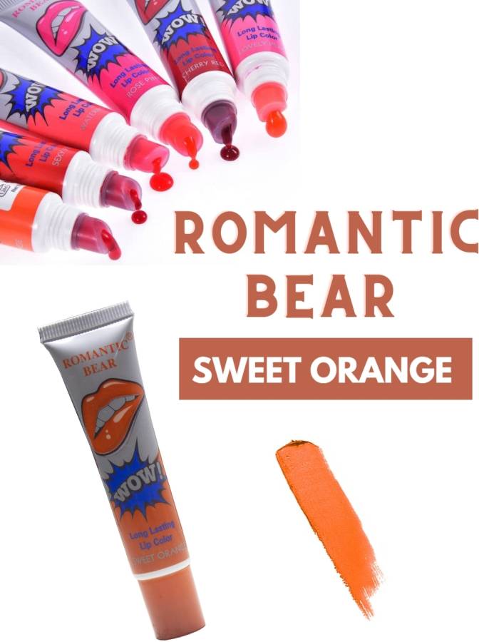 ROMANTIC BEAR Wow Long Lasting & Waterproof Lip Gloss Price in India