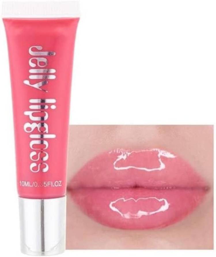 RPC jelly lip gloss shade02waterproof high shine liquid lip gloss pink gloss tint Price in India