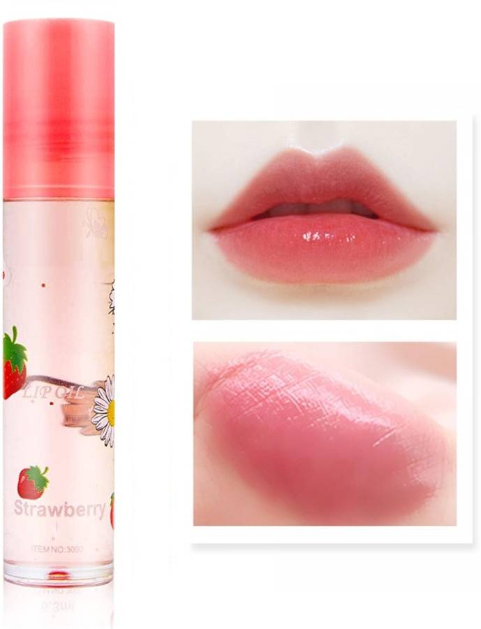 YAWI lips oil cute fruit lip oil liquid, waterproof, moisturizing lip gloss nature Price in India