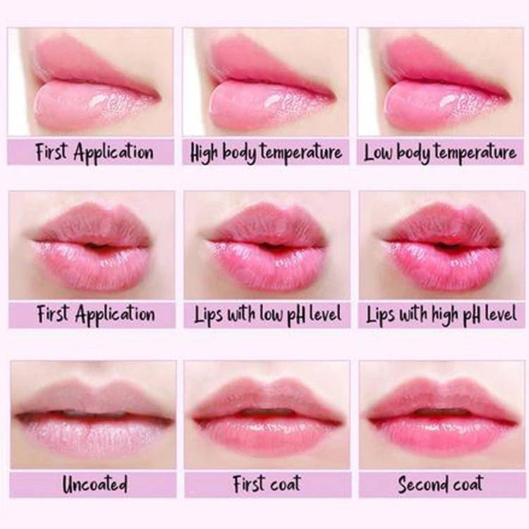 Aylily 3D transparent gloss Lip Oil Moisturizing Strawberry Cute Flowers Lip balm Price in India