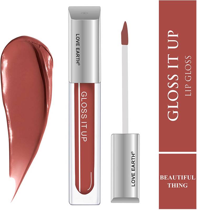 LOVE EARTH Liquid Lip Gloss -Beautiful Thing For Soft & Dewy Lips Price in India