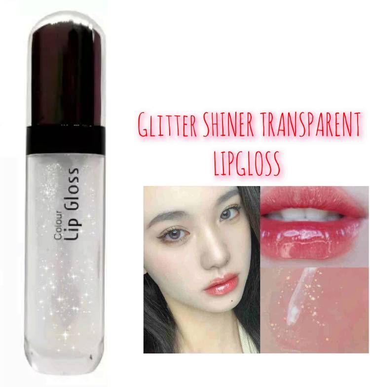 SKYBOAT AWESOME QUALITY TRANSPARENT GOLDEN GLITTER LIP GLOSS 6 ML Price in India