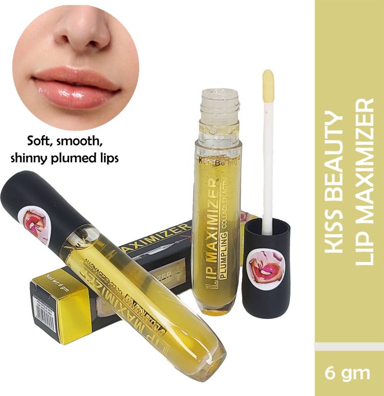 Encharm Kiss Beauty Lip Maximizer, Pink Apple, Long Lasting Lip Gloss, Intense Colour Price in India