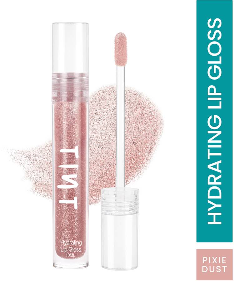 Tint Cosmetics Pixie Dust Hydrating Lipgloss, Light Weight, Shimmer Finish Soft Creamy Liquid Price in India