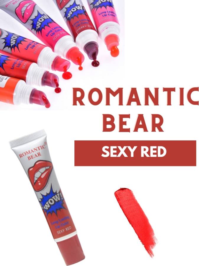 ROMANTIC BEAR Wow Long Lasting & Waterproof Lip Gloss Price in India