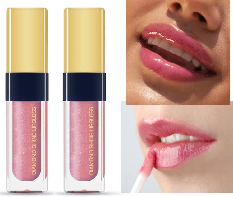 GABBU Diamond Shine Lip Gloss Lipstick for Glossy Effect 008 Price in India