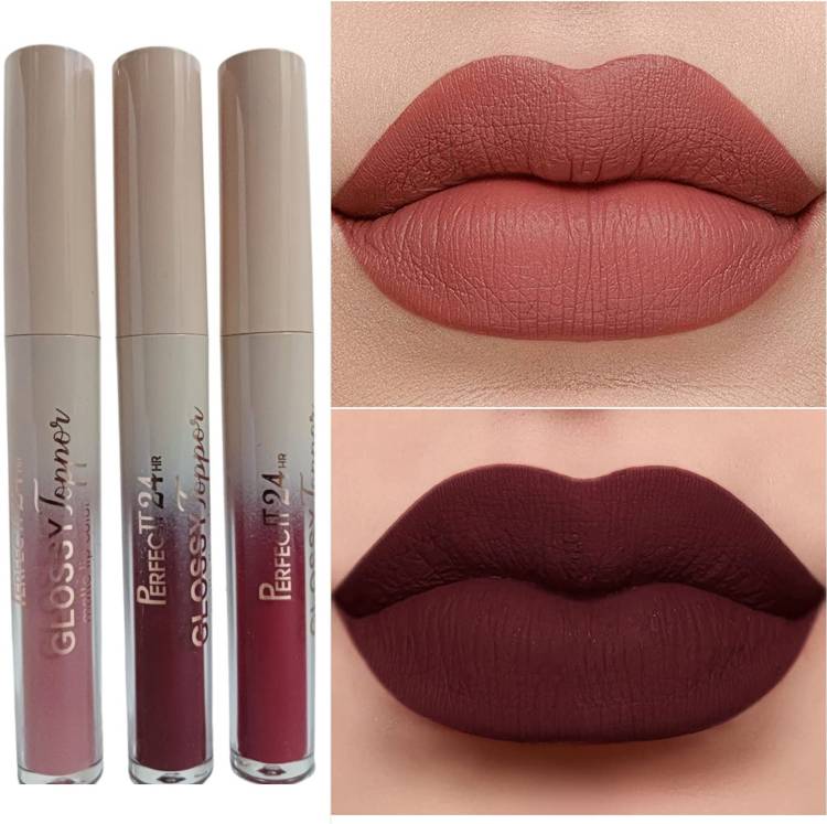 Facejewel 3 Waterproof Long-Lasting Matte Lipgloss Price in India