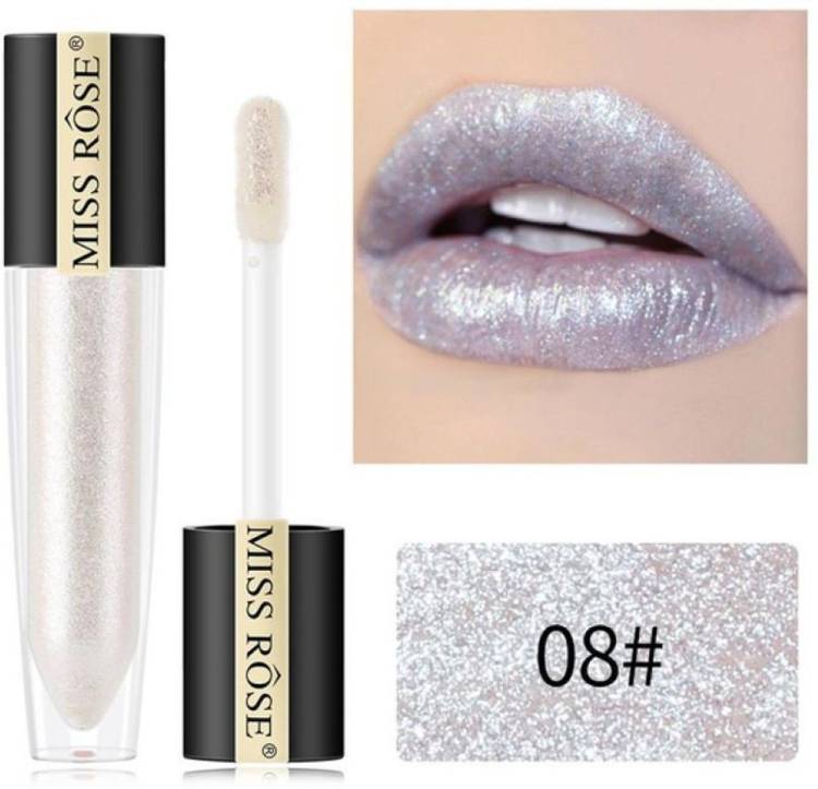MISS ROSE Shinny Lip Gloss Long Lasting Waterproof |Glossy Finish | All Skin Tones #08 Price in India