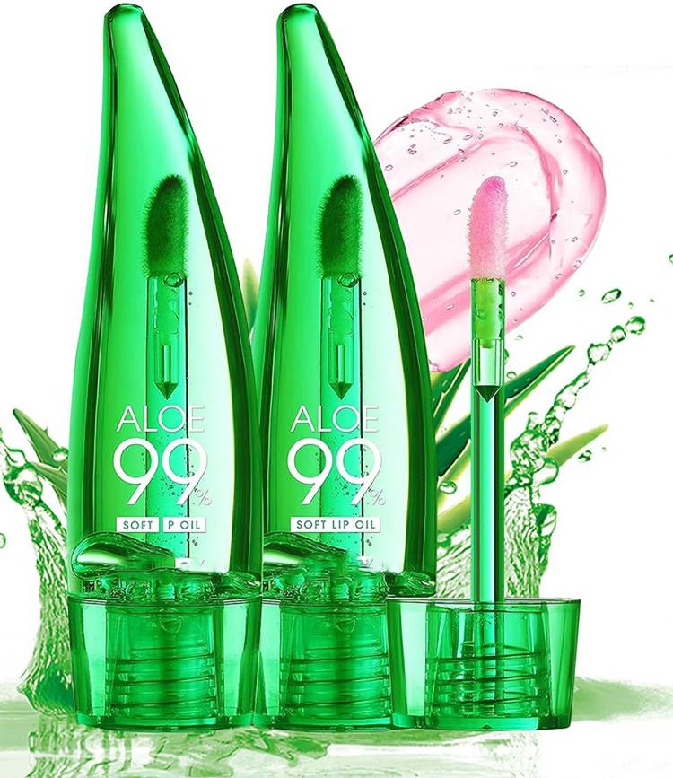 adbeni Aloe Vera Waterproof ,Long Lasting Color Changing Lip Gloss Pack Of 2 Price in India